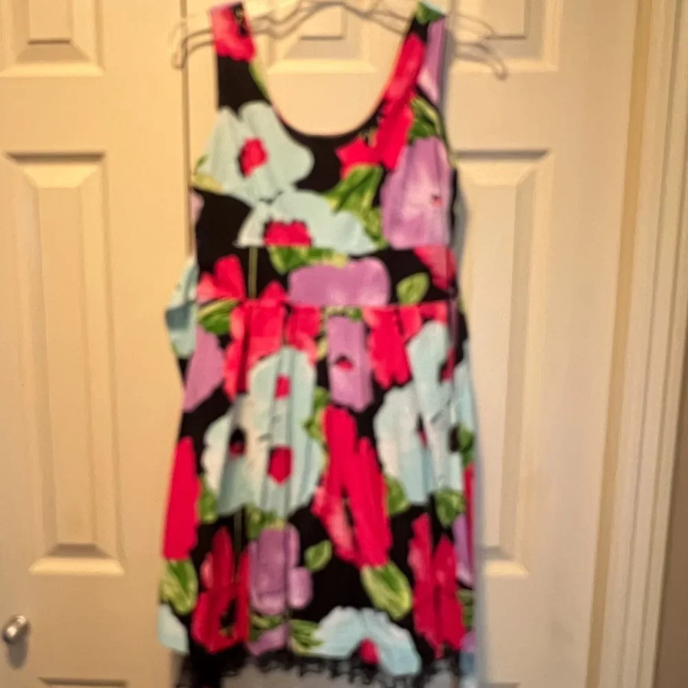 Womens Summer Flower Dress - Picture 1 of 3